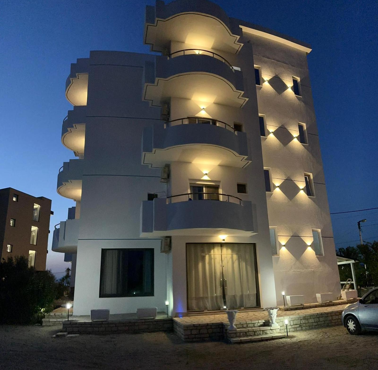 Hotel Belle Vue Ksamil Eksteriør bilde